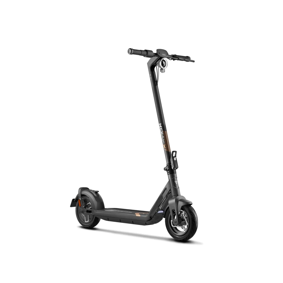 Trottinette électrique Niu KQi Air X vue de trois-quarts avant droit