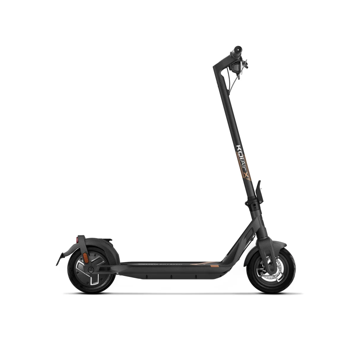 Trottinette électrique Niu KQi Air X vue de trois-quarts avant gauche