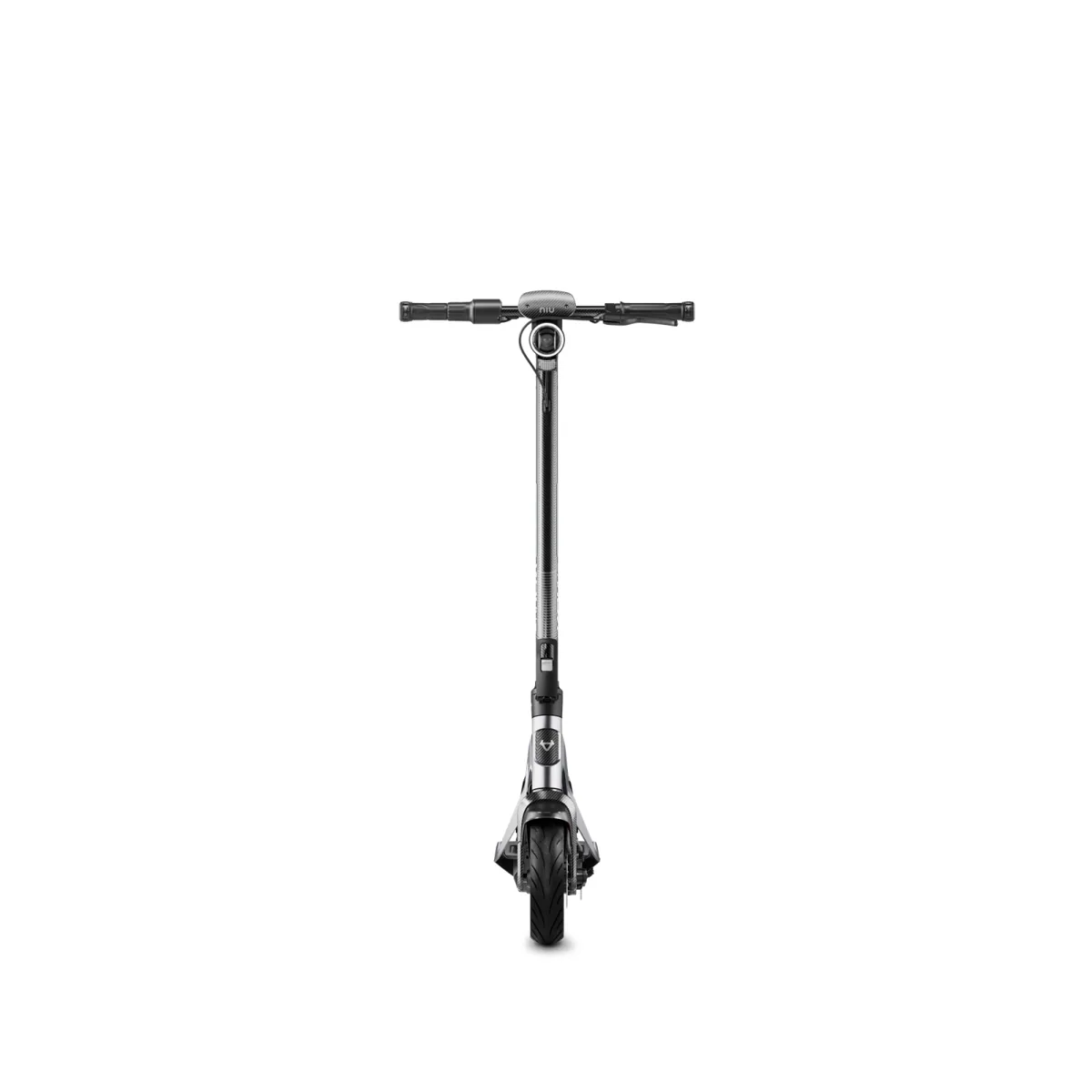 Trottinette électrique Niu KQi Air argent vue de face
