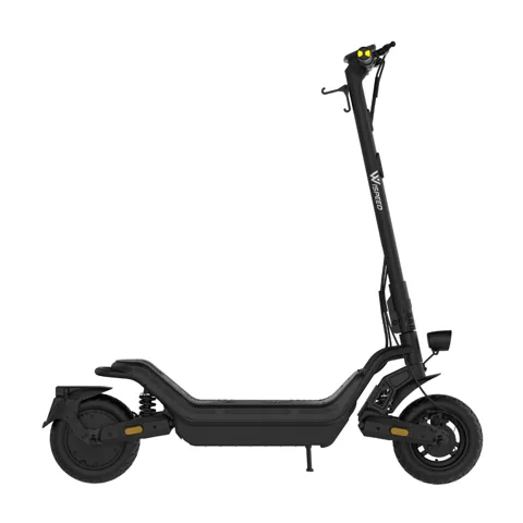 Trottinette électrique Wispeed SUVPILOT 150 R noire vue de profil côté droit