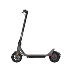 Trottinette électrique Xiaomi Electric Scooter 4 Lite (2e génération) grise, vue de profil côté gauche, dépliée