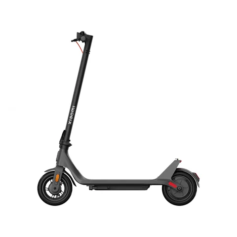 Trottinette électrique Xiaomi Electric Scooter 4 Lite (2e génération) grise, vue de profil côté gauche, dépliée