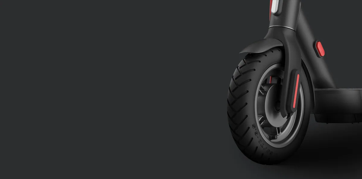 Roue avant de la Xiaomi Electric Scooter 4 Pro (2e génération) avec le pneu de 10 pouces
