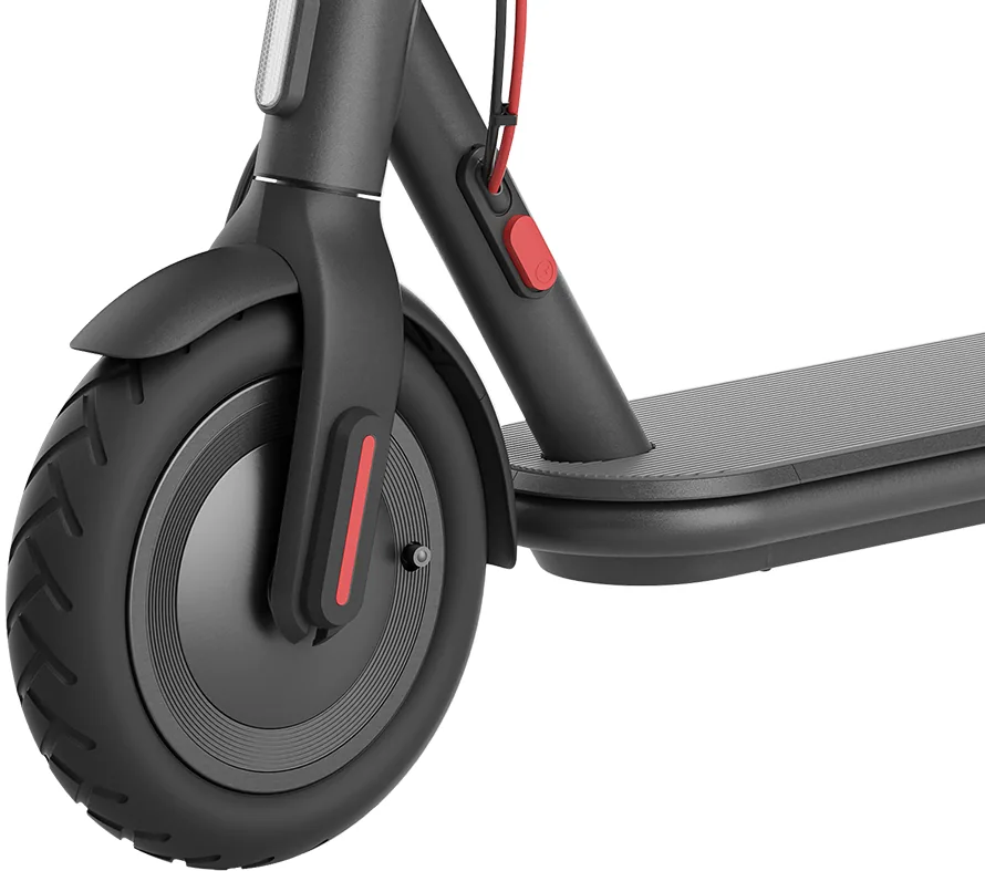 Roue avant de la Xiaomi Electric Scooter 4 avec le pneu de 10 pouces et le garde-boue