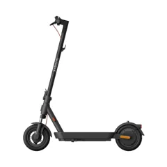 Trottinette électrique Xiaomi Electric Scooter 5 noire, vue de profil côté gauche, dépliée